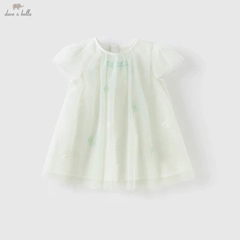 

Dave Bella Princess Dress for Girls Baby Summer Charm Thin Mesh Gentle Sweet Cute Dress Party Outdoor Elegant DB2250973