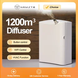 Namste-difusor de fragancia de Hotel, difusor de Aroma eléctrico de Perfume, olor para el hogar, ambientador de Aroma profesional, Hvac, 1200m ³