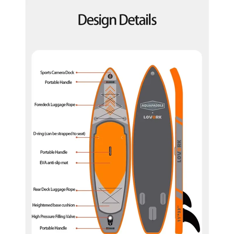 Inflatable Paddle Boards Stand up Paddleboard Wide Stable with Premium SUP Paddle Board  Non-Slip Deck Ultra-LIght SUP