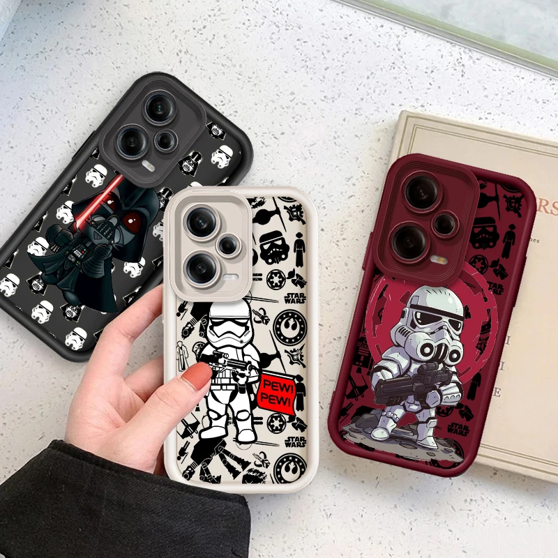 

Classical Star Wars Art Eye Ladder For Xiaomi Redmi Note 13 12 12C 11 11S 10 10C 10A 9C 9A Pro 5G TPU Phone Case