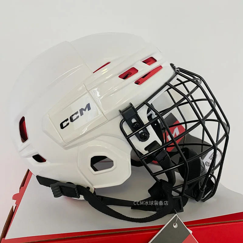 Ccm tacks 70 ice hockey helmet kids youth adult land roller sliding hockey