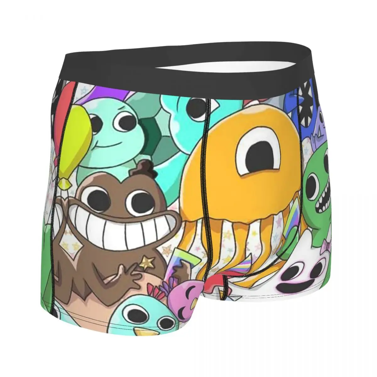 Calzoncillos Boxer cortos de dibujos animados Garten Of Banban, ropa interior cómoda para hombre, regalos para novio