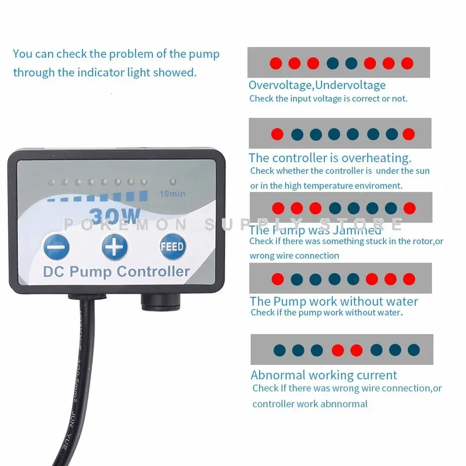 Jebao Jecod Pump DCS 1200-4000 L/H Aquarium Fish Tank Adjustable