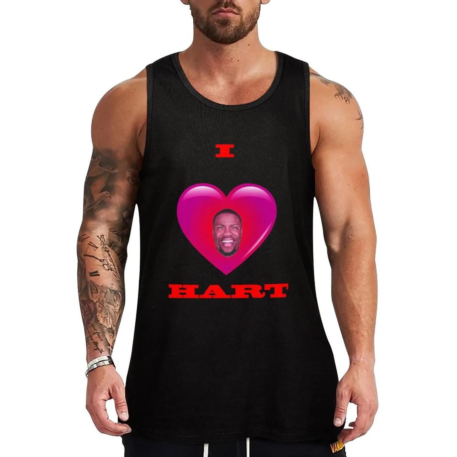 

Luv Hart Tank Top T-shirts men bodybuilding for men Japanese t-shirt fitness