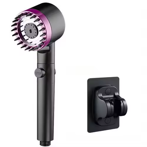 Shower filter four modes bathroom accessories head massage showerhead replete for shower heads knobs showers parts fixture home - Image 8