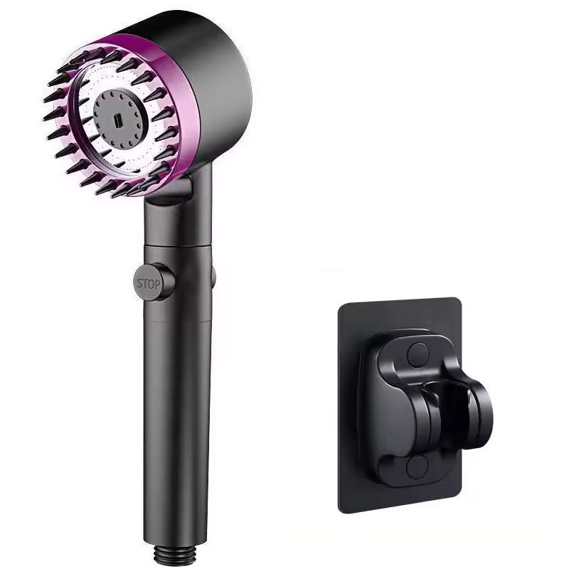 Shower filter four modes bathroom accessories head massage showerhead replete for shower heads knobs showers parts fixture home - Image 8