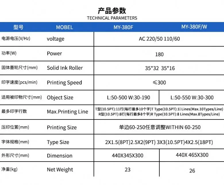 TEBAK自動小型工業用紙加工生産シート計数機