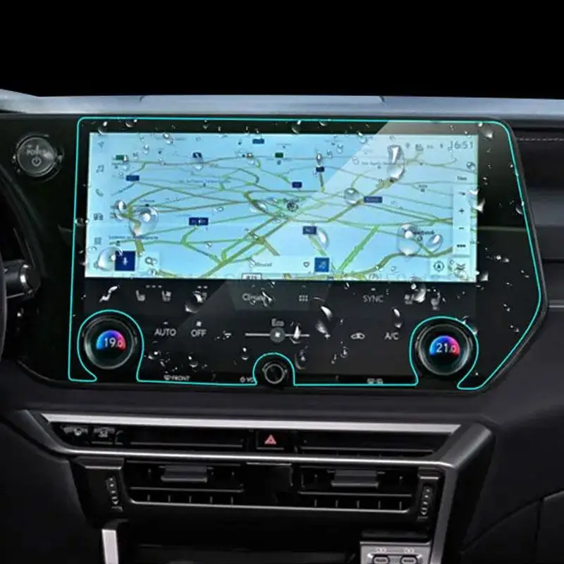 

Защитная пленка из закаленного стекла для Lexus RZ 2023 2024, автомобильная GPS-навигация, ЖК-экран, пленка против царапин