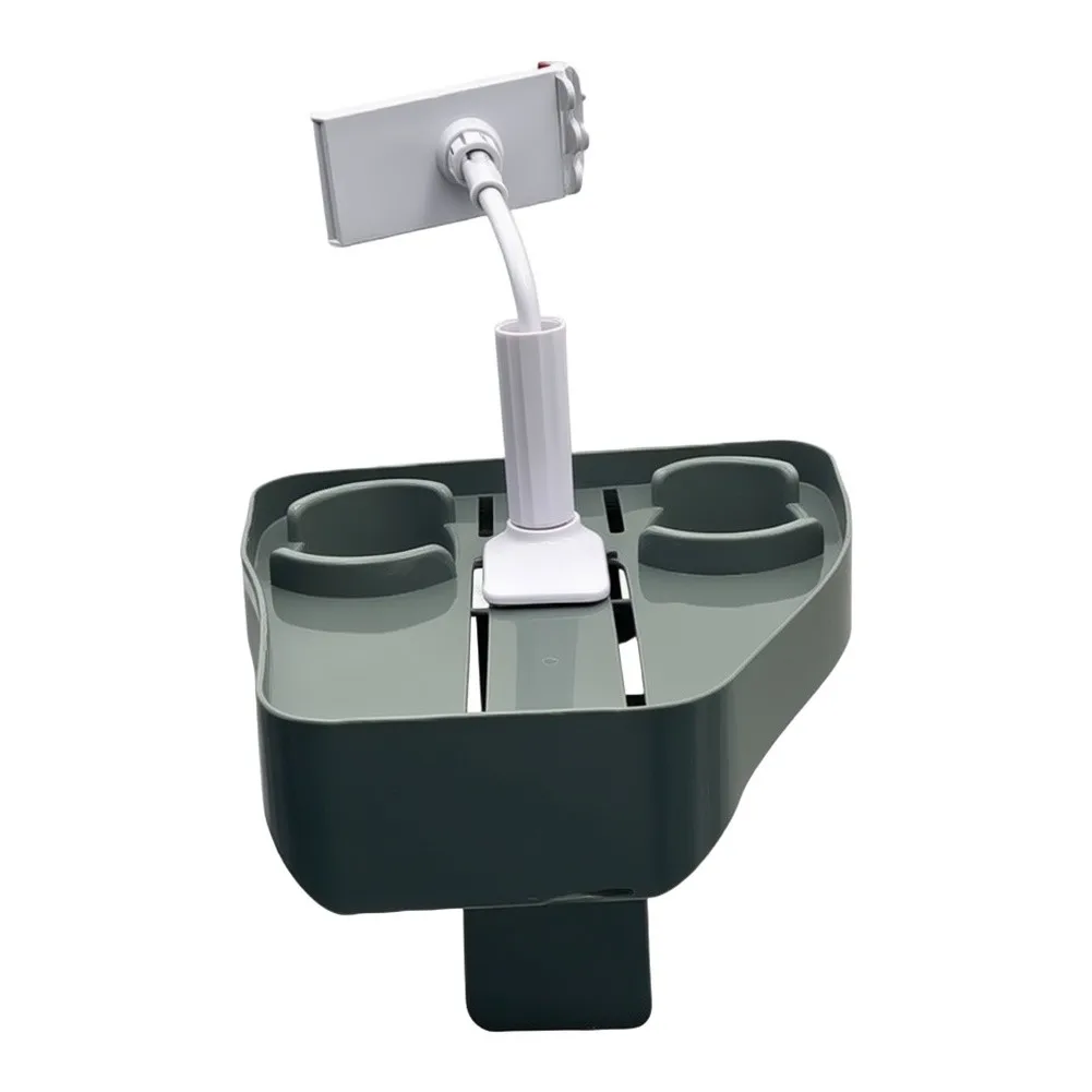 Waterproof Bathtub Side Table with Expandable Fit Dual Cup Holders and Adjustable Stand for Spa For Relaxation