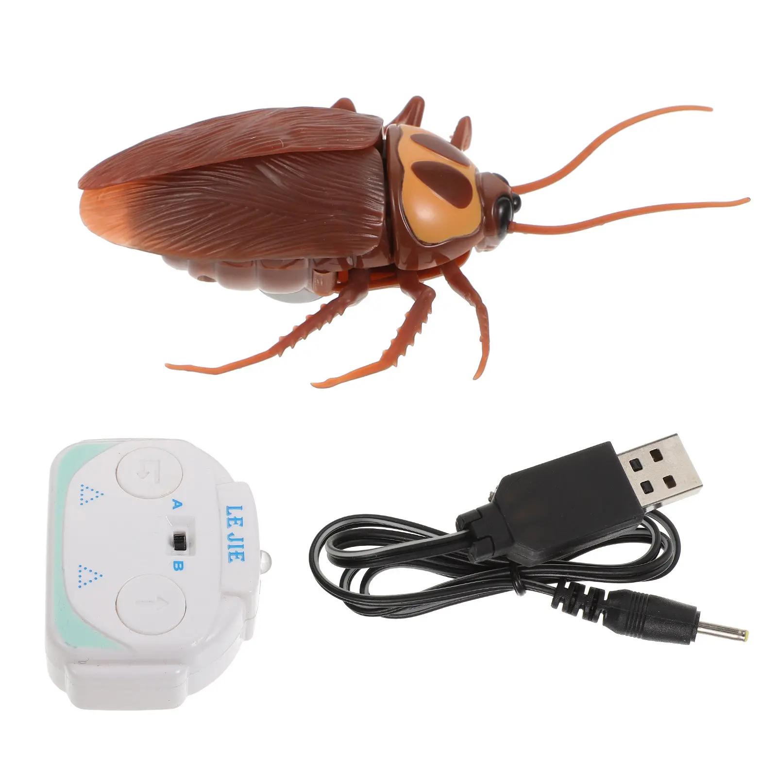 

1Set Remote Controlled Electric Simulation Animal Prank Scary Creepy Halloween Decoration Trick Game for Kids and Parties