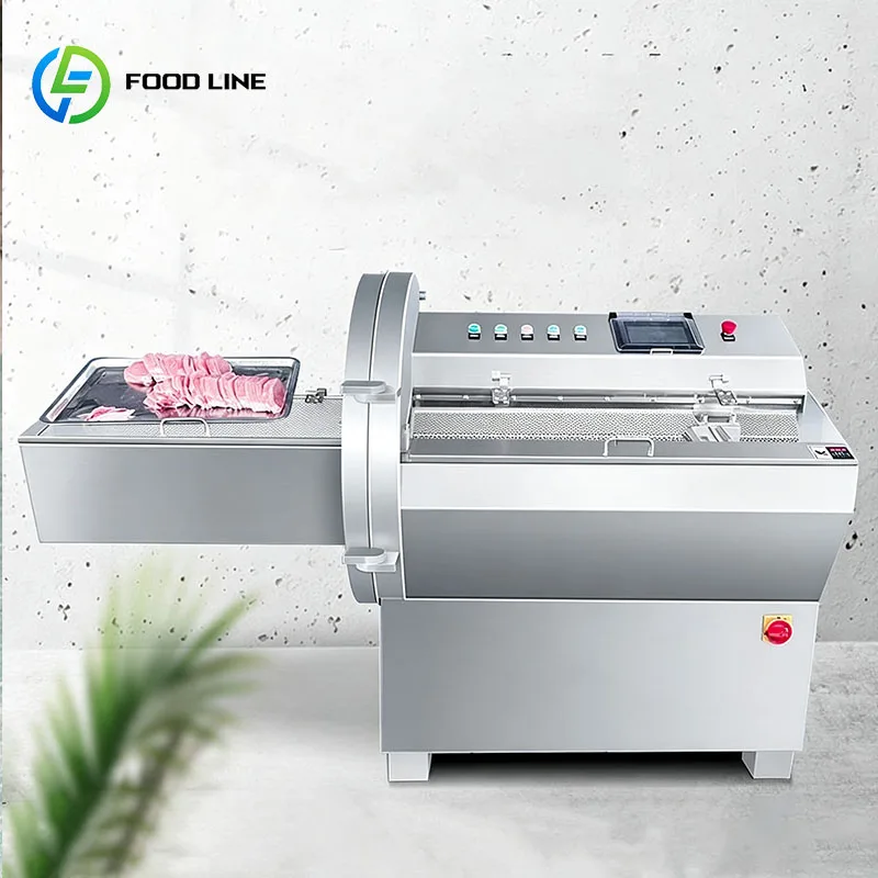 Commercial Deli Slicer Meat Slicer Machine Adjustable Thickness for Chicken Turkey Pastrami Sandwich Shop Food Prep Customized
