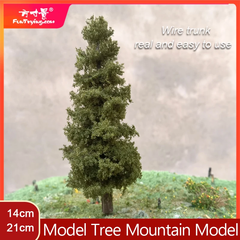 1/2/4 pièces G échelle arbre modèle Train chemin de fer modèle matériaux de construction arbre Wargaming arbres modèle Diorama paysage artisanat fil arbre