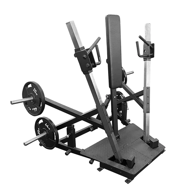 

Commercial Steel Gym Standing Chest Press Machine Plate Loaded Trainer for Arm & Leg Fitness Equipment