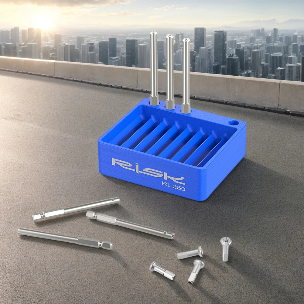 

Spoke Cap Storage Box Spoke Nipple Shuffler Box Bicycle Spoke Nipples Arrangement Tool Box Bike Accessories