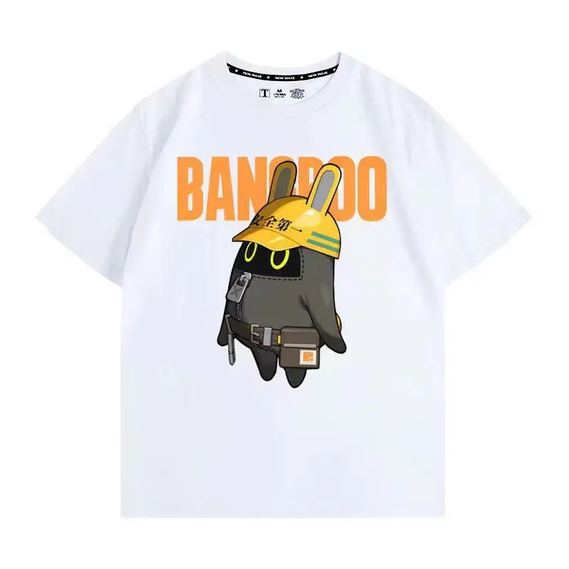 Zenless Zone Zero  T-Shirt Character Stylish Cartoon Anime T-Shirts Short-Sleeved Summer Unisex Cotton Tees