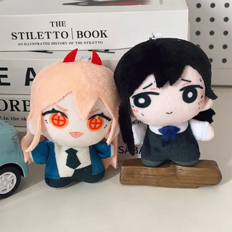 10 سنتيمتر/3.93in بالمنشار رجل أنيمي الأجهزة الطرفية ألعاب من نسيج مخملي اكسسوارات الإبداع محشوة القطن الزخرفية دمية تحصيل الحلي #4