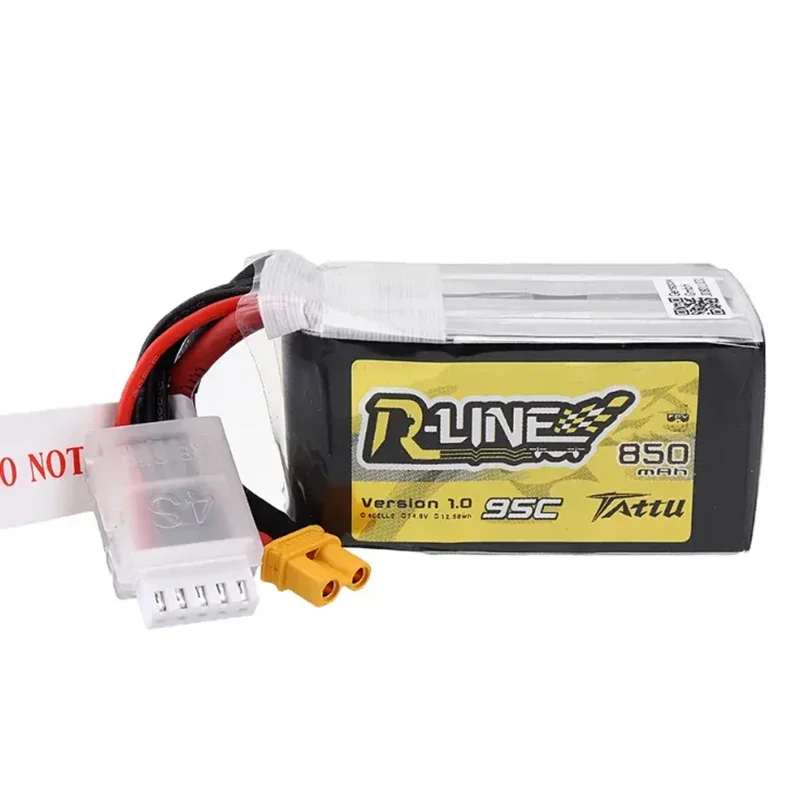 Tattu R-Line Gens Ace 1.0 2.0 LiPo Bateria Recarregável 550/650/750/850/1050/1300/1550/1800mah 95C 3S 4S 6S para RC FPV Racing