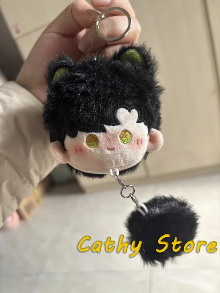 10 centimetri Gioco Amore E Spazio Profondo Periferico Peluche Bambola Xia Yizhou Shen Xinghui Qi Yu Orecchio Mini Carino Ciondolo Bambola di Cotone Borsa pendente