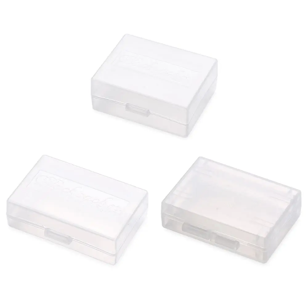 Useful Transparent Holder Organizer Battery Box Battery Protective Storage Cover Case For Sony NPBX1 NPBY1