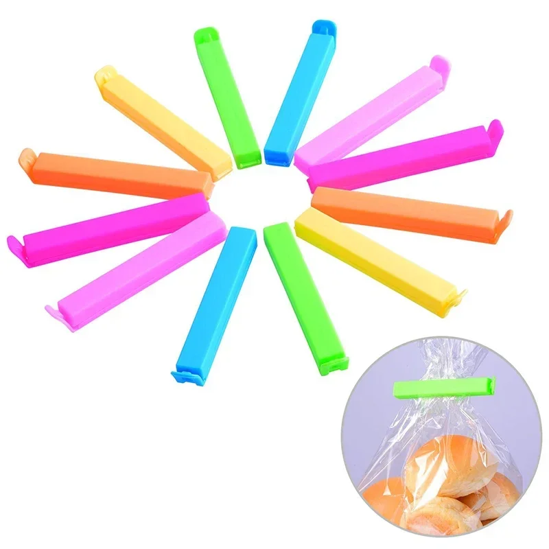 Kitchen Storage Food Snack Seal Sealing Bag Clips Sealer Clamp Plastic Tool Kitchen Accessories Food Bag Clips