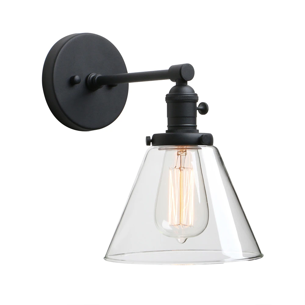 PhansthyIndustrial Wall Sconce 1-Light 7.3