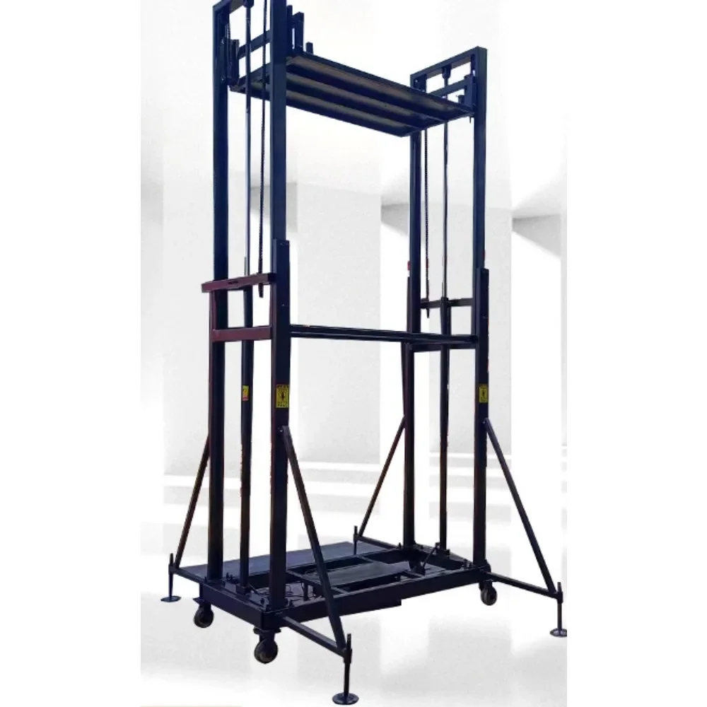 Lift mobile lifting platform foldable small electric scaffolding