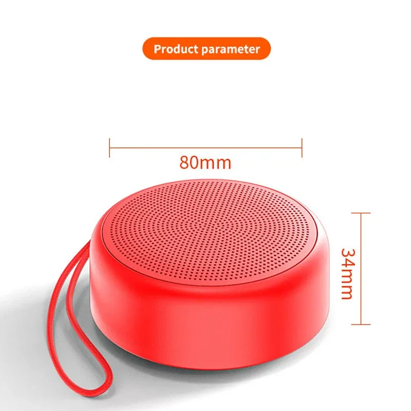 مكبر صوت صغير لاسلكي مع اتصال بلوتوث للهاتف المحمول ومضخم صوت خارجي TWS متصل