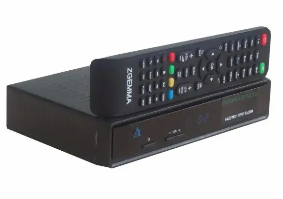 [حقيقي] Zgemma-Star H2 استقبال الأقمار الصناعية الرقمية Linux Enigma2 مستقبل DVB-S2X + DVB-T2 HDTV استقبال MHEG-2/4 H. 264