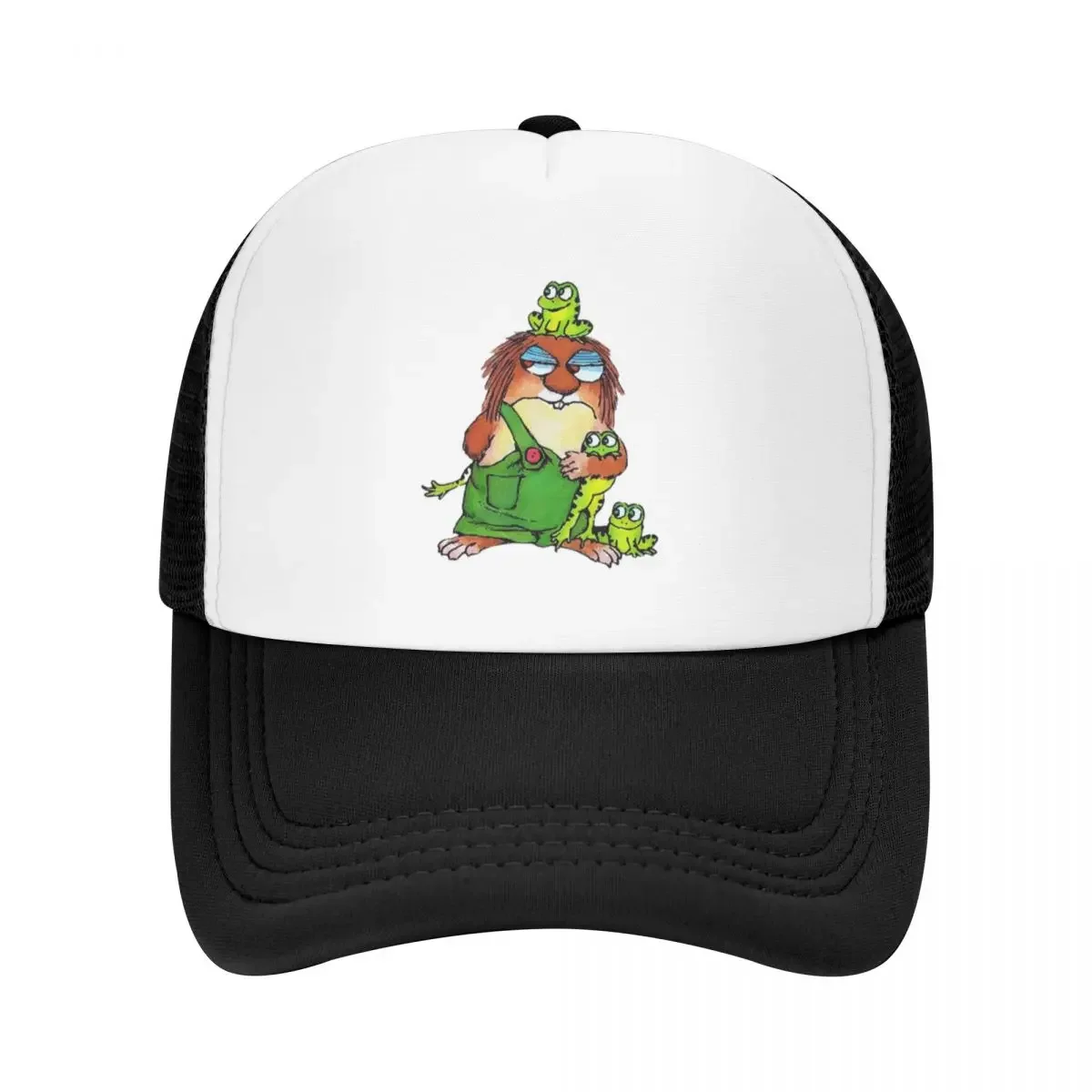 little critter - don't touch my frogs Baseball Cap Gentleman Hat Visor Golf Hat Streetwear Baseball For Men Women's