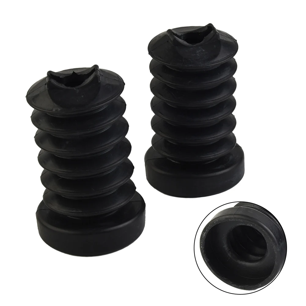 Keep Your For Honda GL1200 GL1200A Shocks Clean and Protected with these Black Boot Gaiters Drive with Confidence