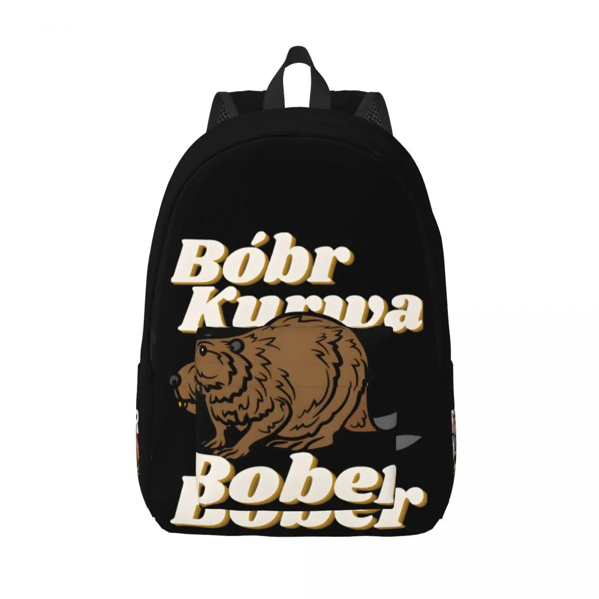 Bobr Kurwa Bober Beaver Daypack Bobr kurwa Teen Girl Boy Men Women Adult Harajuku Design Travel Back To School Gift Multi