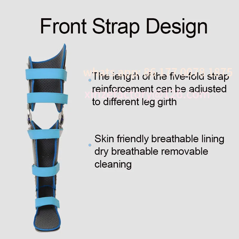Customizable Adjustable Knee Pads Leg Ankle Brace-Orthopedic Knee Joint Support Joint Pain Relief- Protector Bone Orthosis
