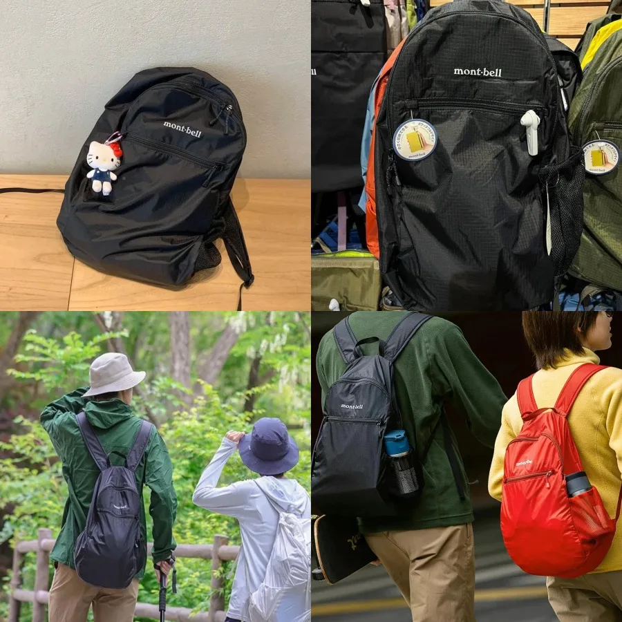 

【Новый стиль】Сумка для походов на природу - складная кожаная сумка для активного отдыха, портативный дорожный рюкзак, ультратонкий спортивный рюкзак.