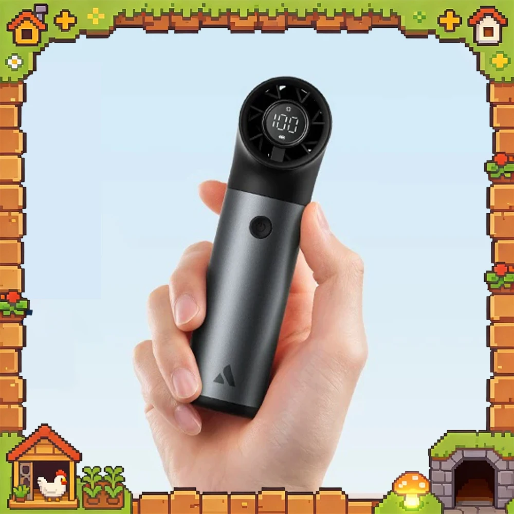 Aecooly Aero Pro Handheld Fan 7th Gear Can Be Adjusted At Will Handheld Small Fan Long Battery Life Of 3500mAh Light Weight Gift
