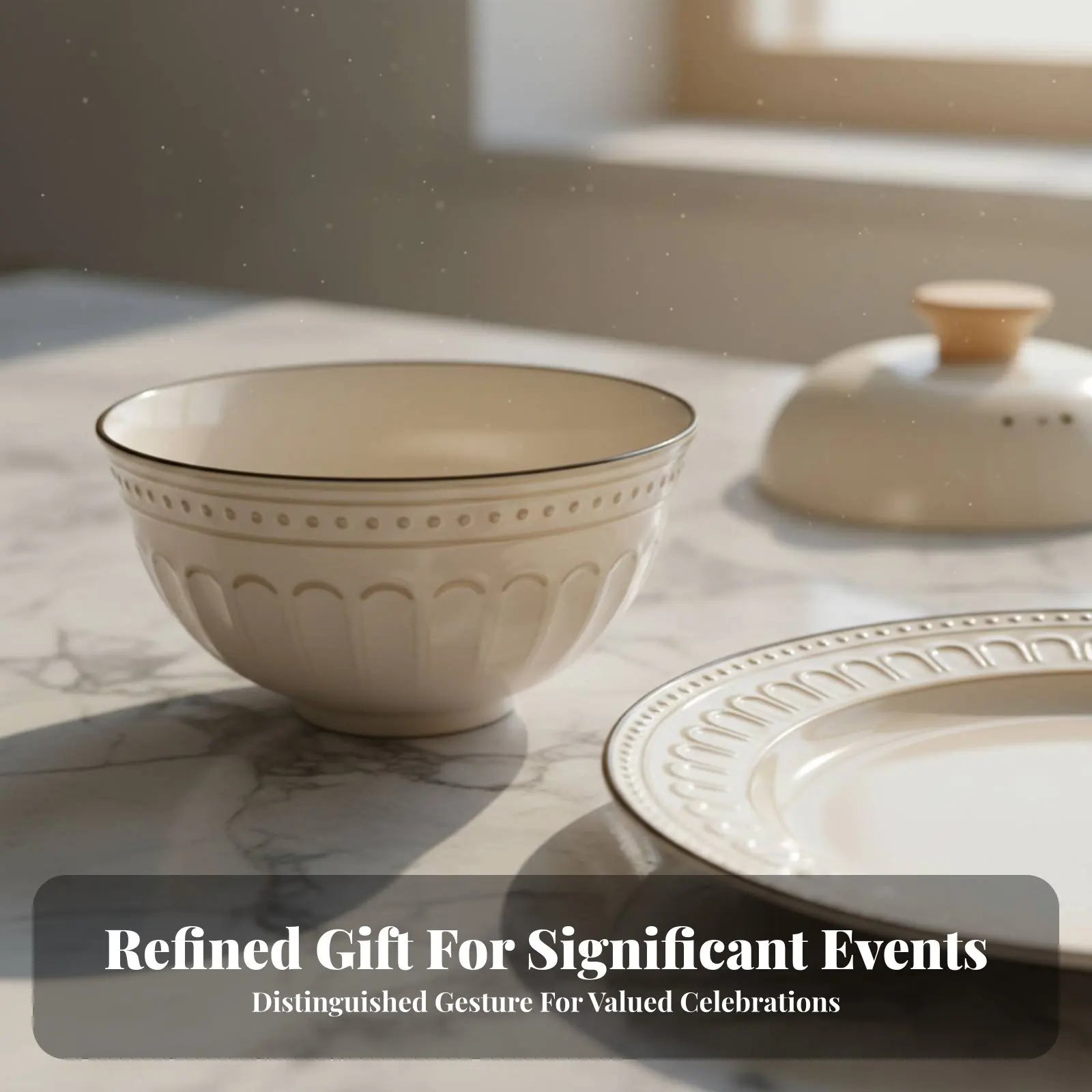 

Japanese Retro Ceramic Dinnerware Set, Bowls Plates Chopsticks, Home Tableware, Gift Box Packaging