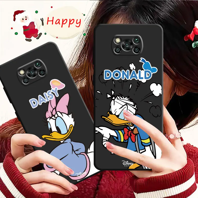 Disney Mickey Minnie Donald Duck Case For Xiaomi Poco X3 NFC F5 Mi 11T for Huawei P30 P40 for Honor X8a X8 90 for Pixel 7 Pro