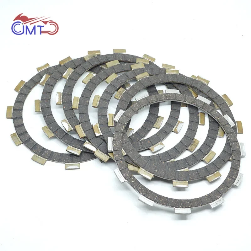 For Suzuki Intruder Classic VL400 2001-2009 2014-2015 VL400C 2006-2009 VL400CZ 2007-2009 Clutch Friction Disc Plate Kit 7P Set