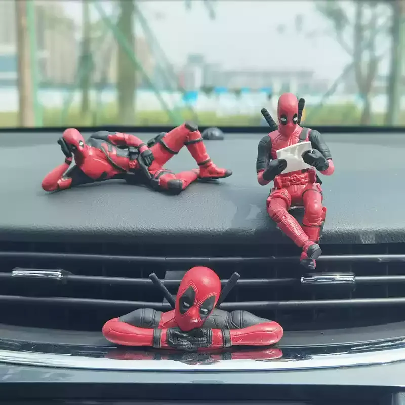 6 Stück Anime Deadpool Actionfiguren X-Men Auto Büro Zuhause Mini Handheld-Anhänger Lustige Niedliche Kindergeburtstags-Geschenke – Detail 3