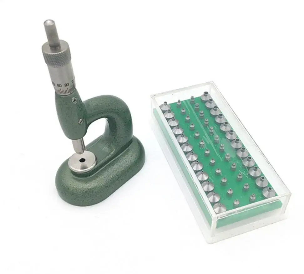 Watch Repair Tool Watch Press Set Watch Back Case Closer Watchmaker Jewelling Tool Aluminum Alloy Green With 48Pcs Dies