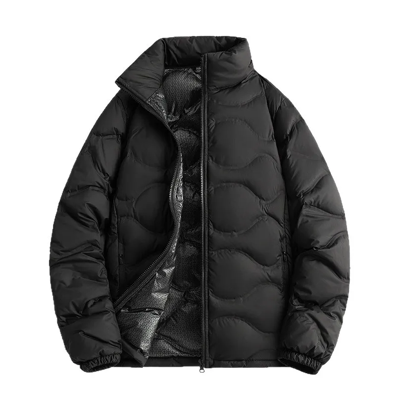 2025 في الهواء الطلق جديد أسفل سترة الرجال Winter90White بطة أسفل الوقوف طوق سميكة الجرافين الحرارية سترة النساء