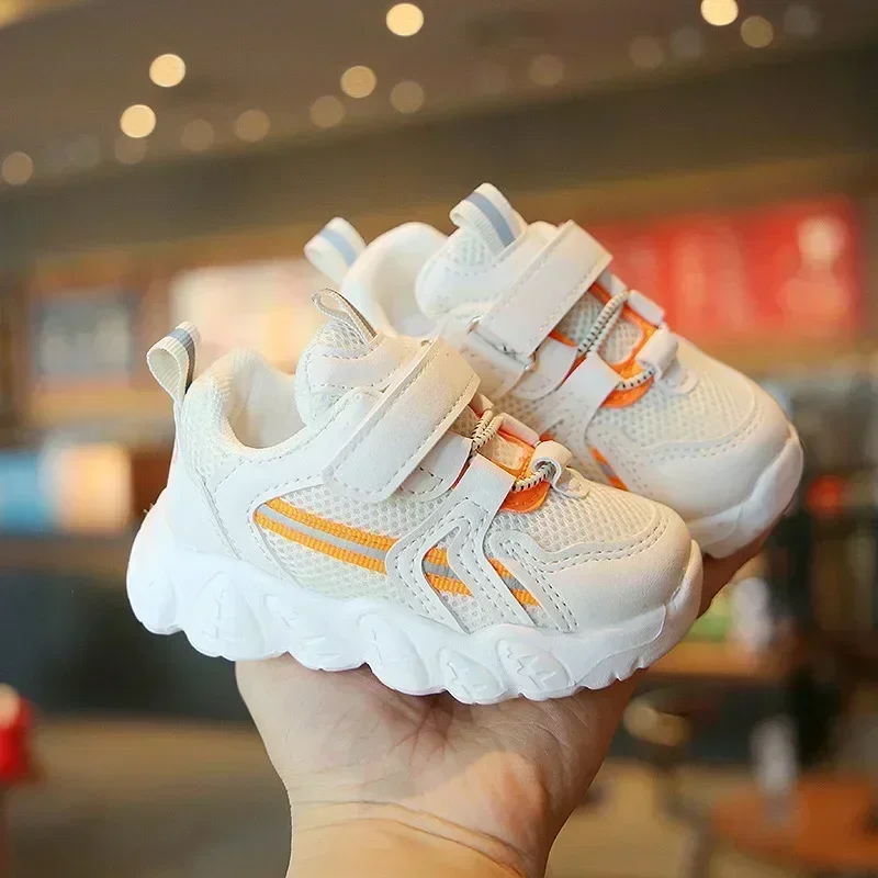 Toddlers Girls Shoes Little Kids Boys Sports Running Sneakers Air Mesh Breathable Soft Anti-skid for Kindergarten School Casual