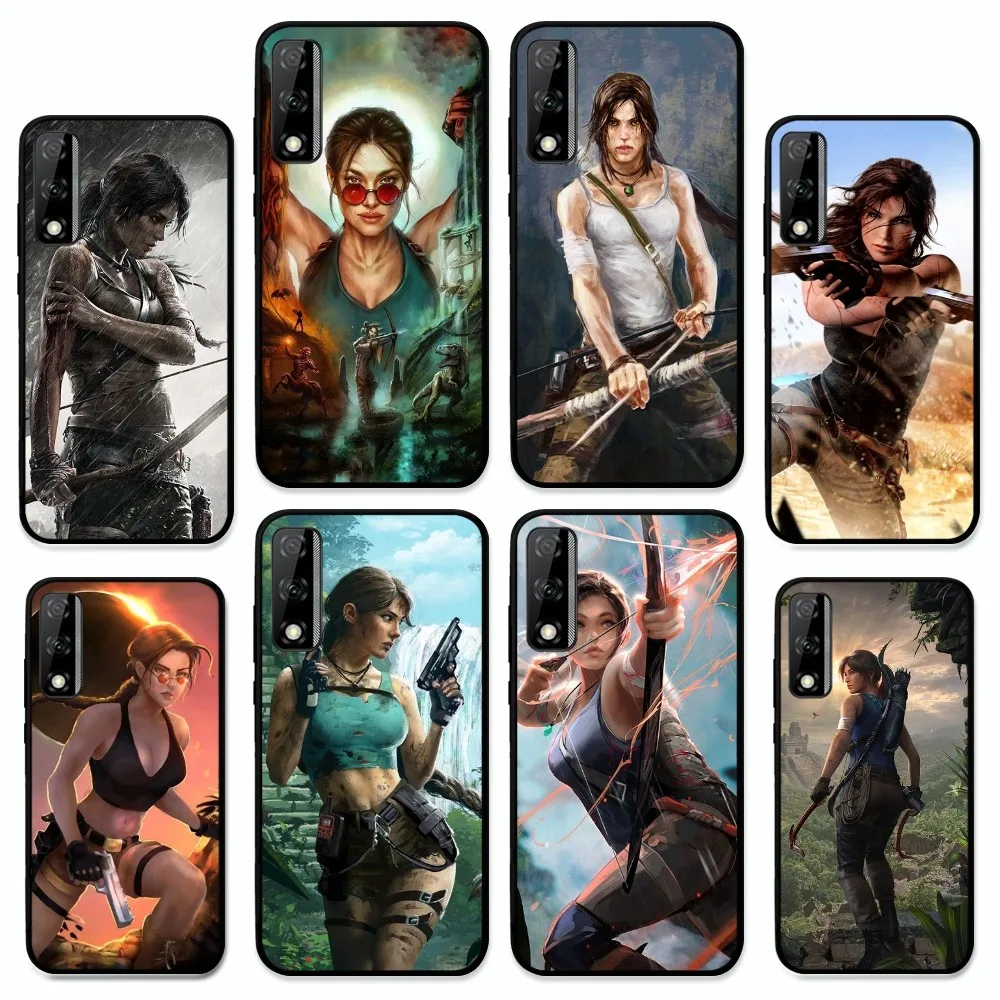 Tomb Raider Phone Case For Huawei Y9 6 7 5 Prime Enjoy 7s 7 8 plus 7a 9e 9plus 8E Lite Psmart Shell