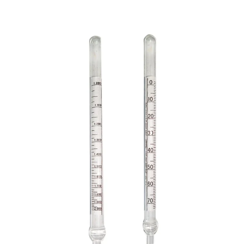 Hydrometer Density Meter Baume Meter Cool Leather Flour Concentration Meter Lime Sulfur Mud Glass Hydrometer