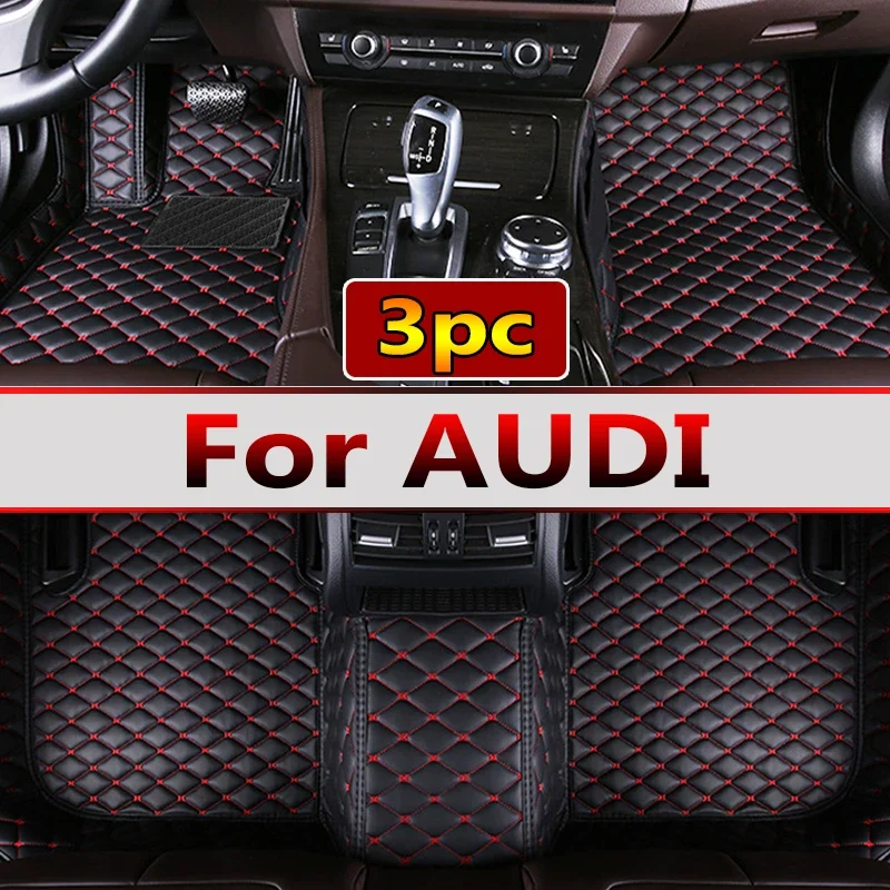 Car Floor Mat For A1(2door) A1(4door) A1A3 A3 Hatch A3 Sedan A3 Sport A4 A4 Avant A4 Conver A5 Sport A5(2door)  Car Accessories