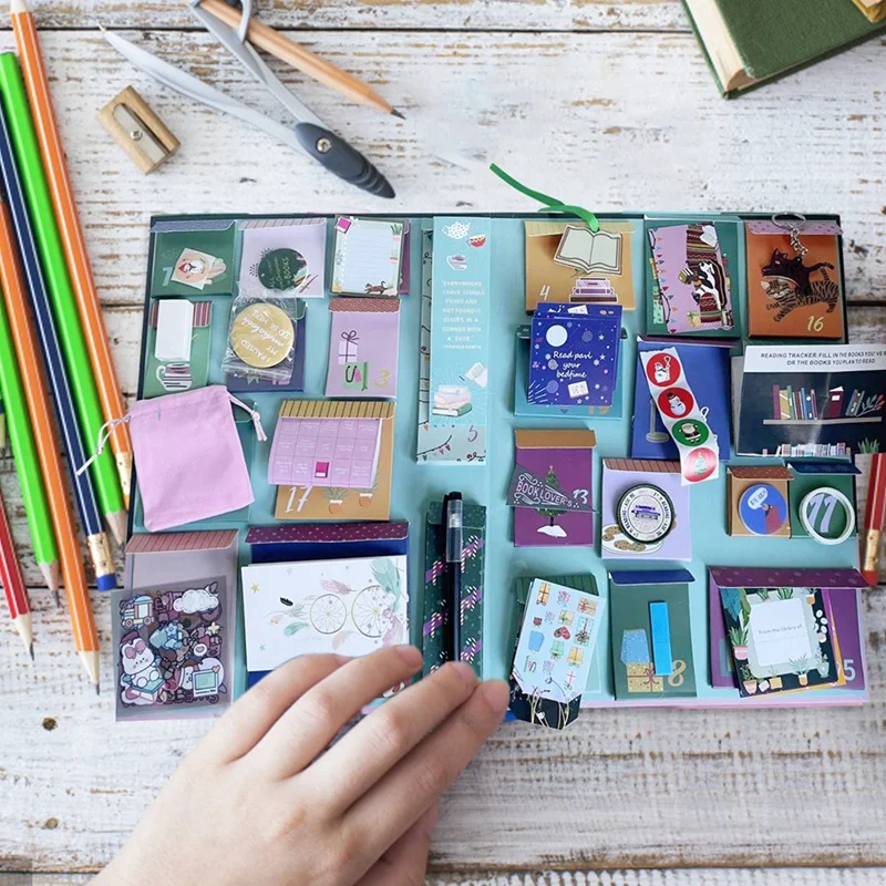 ปฏิทินการผจญภัยของคนรักหนังสือ, ของขวัญ Bookish 25 รายการสําหรับคนรักหนังสือผู้ใหญ่, ปฏิทินการอ่านผจญภัยสําหรับคนรักหนังสือพร้อมของขวัญ