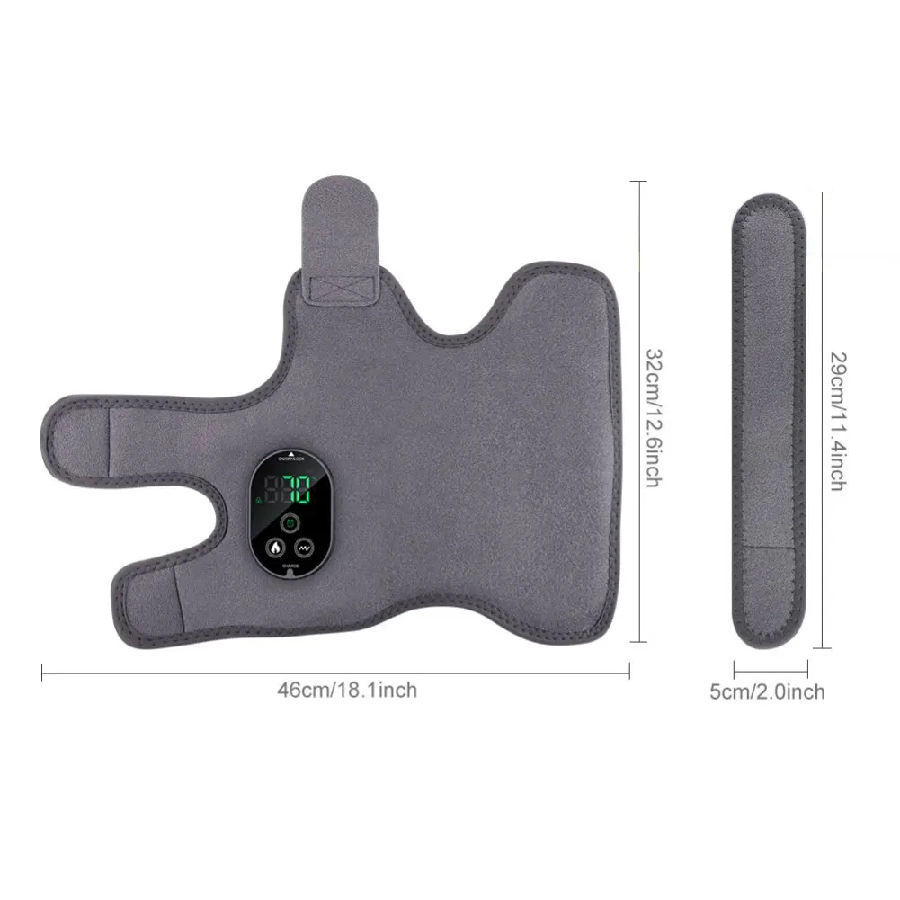 

Adjustable Heat Levels Ankle Massage Device For Relaxation Ergonomic Design Extension Strap Instruction Manual