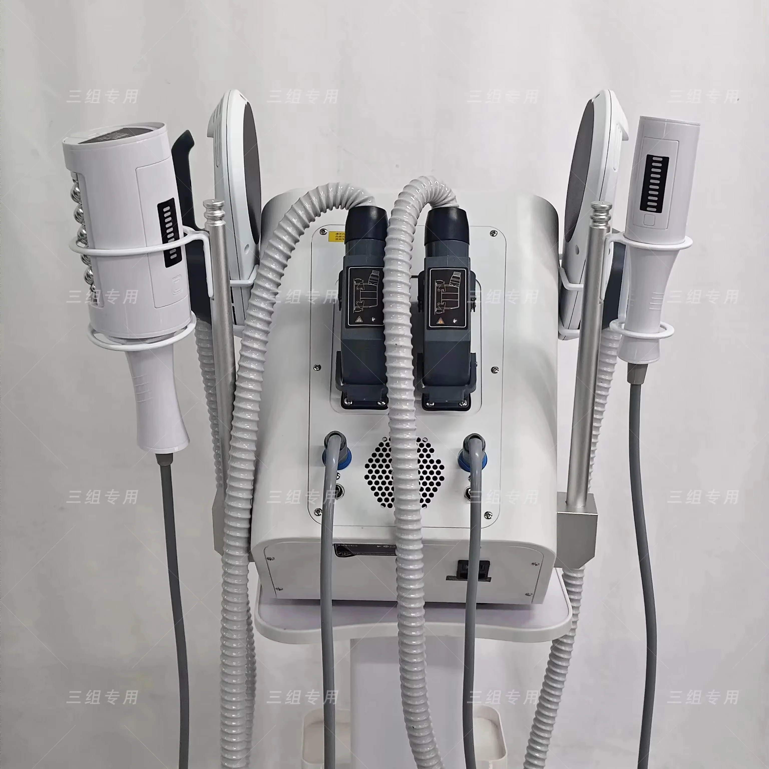 Myoslim 6500W 15 Tes RF Body Sculpt Device Muscle Stimulator Weight Loss Inner Ball Rolling  Magnetic Slimming Machine