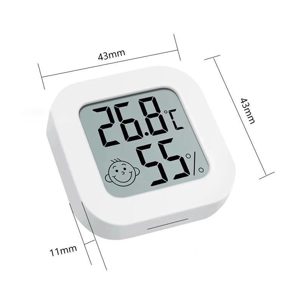 -50℃-70℃ Temperature and Humidity Sensor With Digital LCD Display Indoor Hygrometer Thermometer Detector 10%RH-99%RH