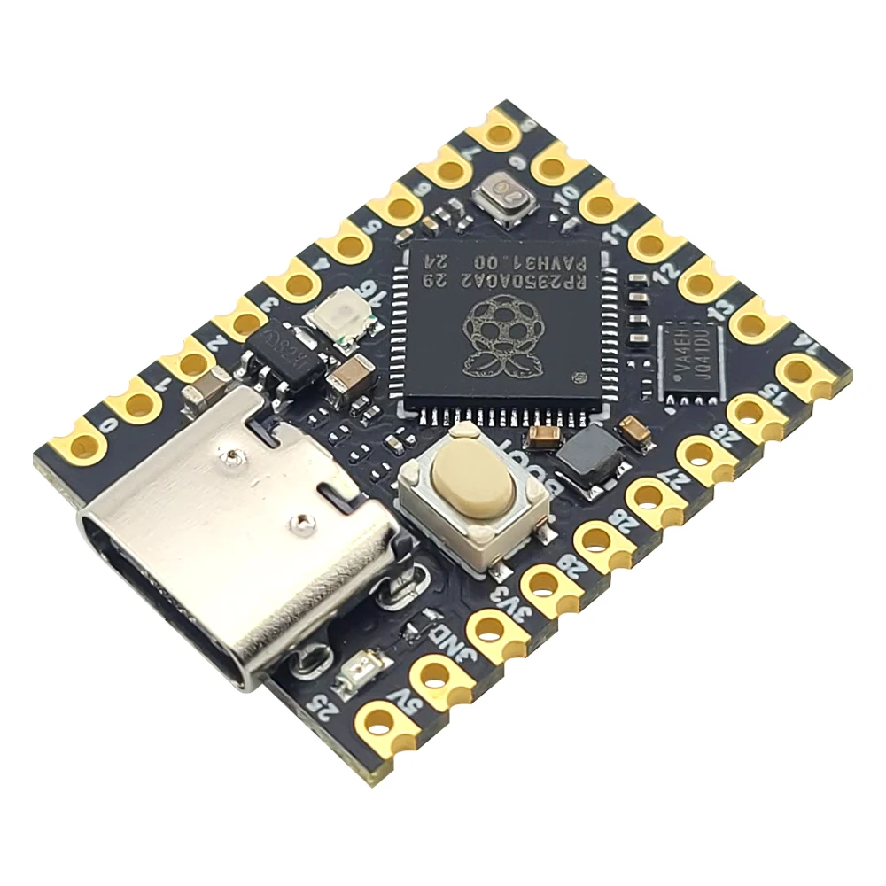 Raspberry Pi Zero MCU 듀얼 코어 150MHz 520KB SRAM 2MB 플래시 UART I2C SPI PWM USB1.1 TYPE-C용 RP2350 개발 보드 모듈