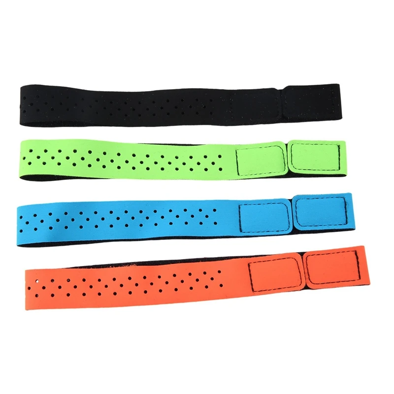 4 Pcs Replacement Heart Rate Monitor Armband Strap Adjustable Replacement Armband Band Universal Sport Wrist Strap
